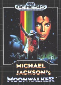 Michael Jackson Moonwalker Sega Genesis US box art